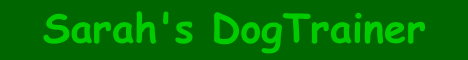 Sarah's Dog Trainer